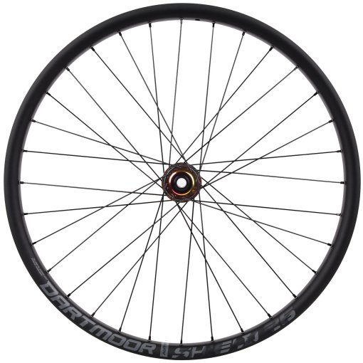 Picture of Dartmoor Shield Front Wheel - 26&quot; | Clincher | 6-Bolt | 15x100 / 20x110mm - Petrol