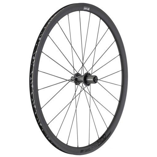 Immagine prodotto da DT Swiss Ruota Posteriore - PR 1400 DICUT 32 OXiC | Clincher | 2 volte incrociato - QR - nero