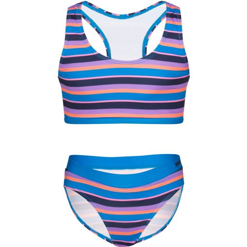 Picture of Trollkids Kvalvika Bikini Girls - Dynamic Blue/Candy Pink