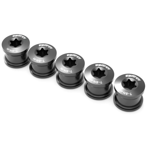 Productfoto van Cybrei 1x Schroevenset kettingbladbouten - zwart