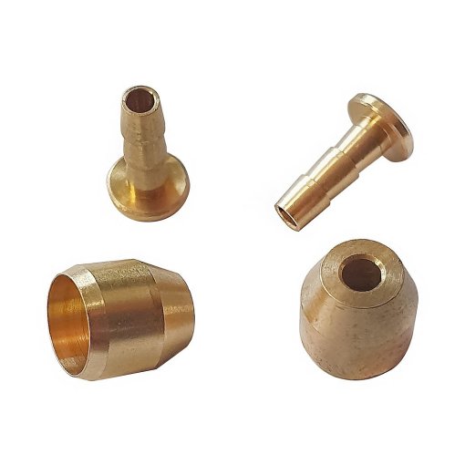 Immagine prodotto da Hayes Set di Raccordi per Tubi Idraulici (Raccordo + Boccola di Supporto)