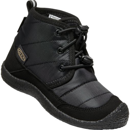Foto de KEEN Calzado Impermeable Niño - Howser II Chukka - Negro/Negro