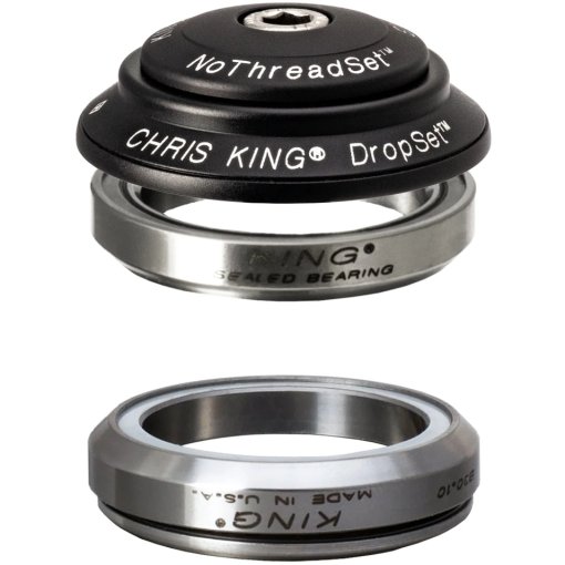 Picture of Chris King DropSet 6 Headset - 1 1/8 Inch - IS41/28.6 | IS41/30 - matte black