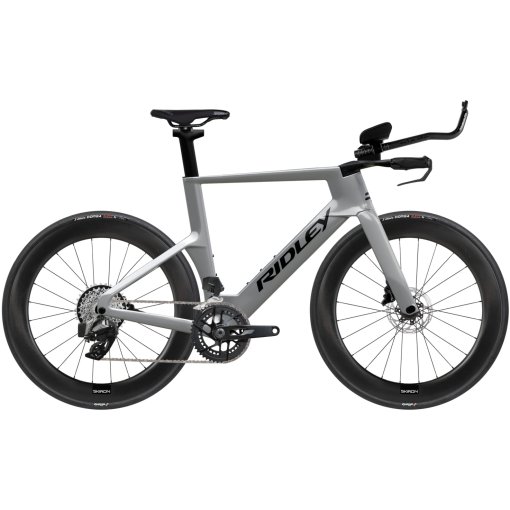 Picture of Ridley TRITON FAST - Rival AXS - Triathlon Bike - 2026 - battle ship grey / black