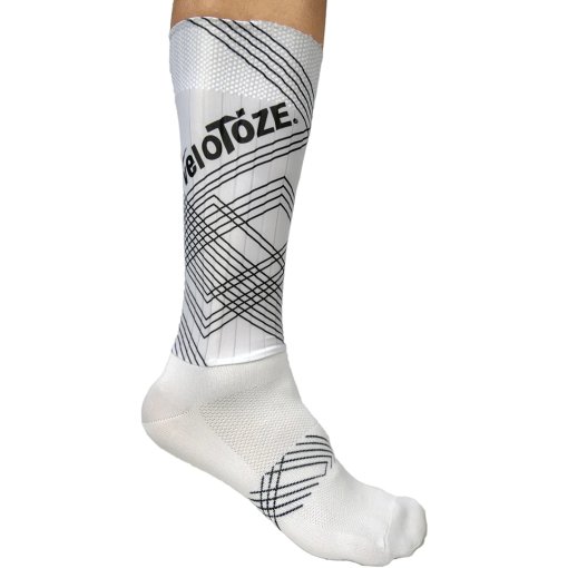 Foto de veloToze Calcetines - Aero Extra Tall - XT - Blanco