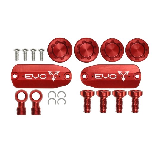 Produktbild von Hope Custom Kit für Tech 4 Evo GR4 Scheibenbremse | 1 Paar - rot