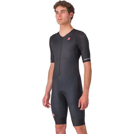 Foto van Castelli Core Tri Racebody Korte Mouw Heren - zwart 010