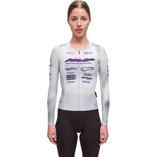 Foto de MAAP Beta II Pro Aero Maillot de manga larga para mujer - lunar grey