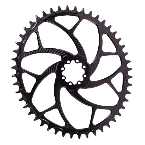 Foto de Alugear ELM Narrow Wide Bicicleta de carretera / Gravel Plato - Oval - para 1x SRAM 8-Agujeros Direct Mount