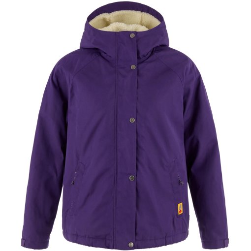 Foto de Fjällräven Vardag G-1000 Pile Chaquetas para mujer - dark violet