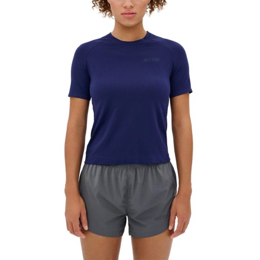 Foto de CEP Camiseta Mujer - Ultralight Seamless V2 - dark blue