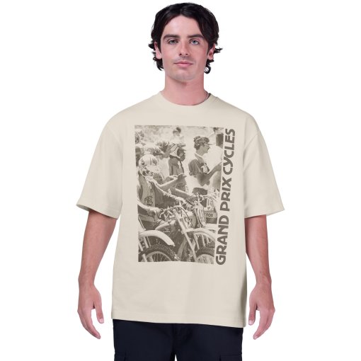 Photo produit de FOX T-Shirt Homme - Circa 74 Oversized - off white