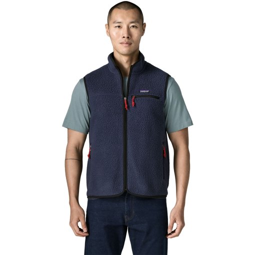 Productfoto van Patagonia Retro Pile Fleece vest voor heren - New Navy
