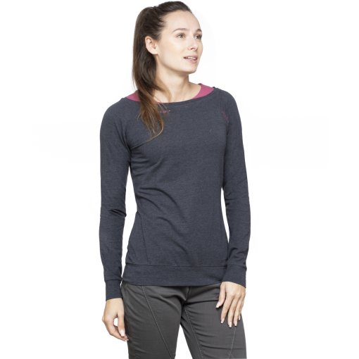 Foto de Chillaz Camiseta de Manga Larga Mujer - Serles - black melange