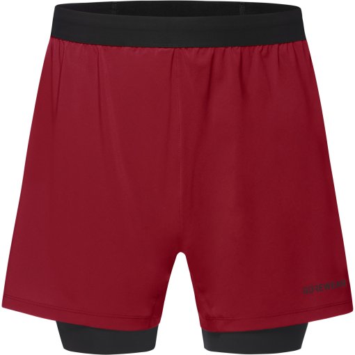 Foto de GOREWEAR Pantalones Cortos Hombre - Concurve 5 Inch 2en1 - utility red/black DA99