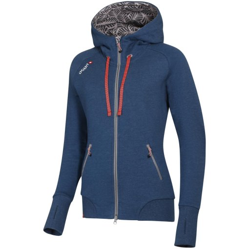 Foto de Ocún Chaqueta con Capucha Mujer - Hoodie Zipper - blue opal/silverscone