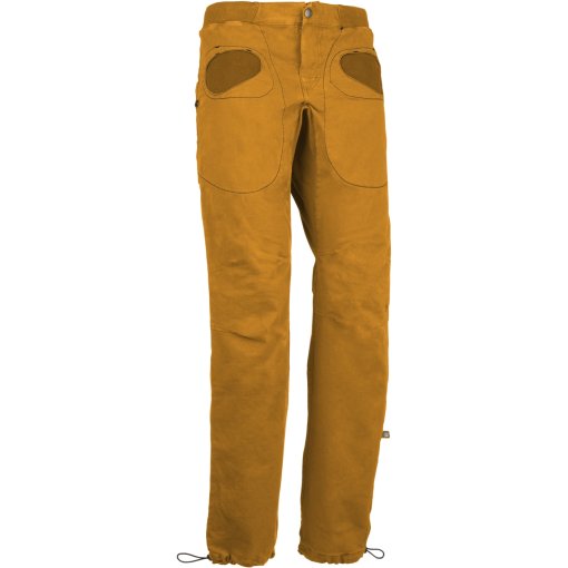 Foto de E9 Pantalones Escalada Hombre - Rondo Slim - Ocra