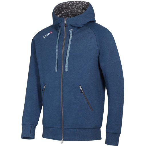 Foto de Ocún Chaqueta con Capucha Hombre - Hoodie Zipper - blue opal/excalibur