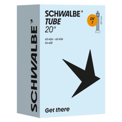 Picture of Schwalbe Inner Tube - No. 7 | 20&quot; - 40/62-406, 54-428 | DV 40mm