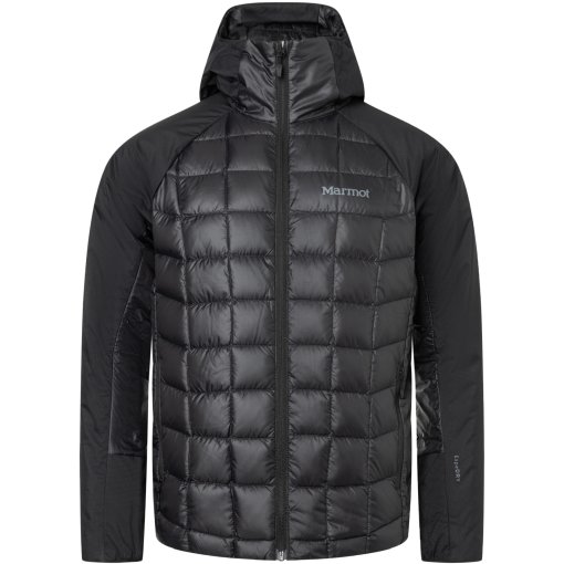 Produktbild von Marmot GridLite Daunen-Kapuzenjacke Herren - black