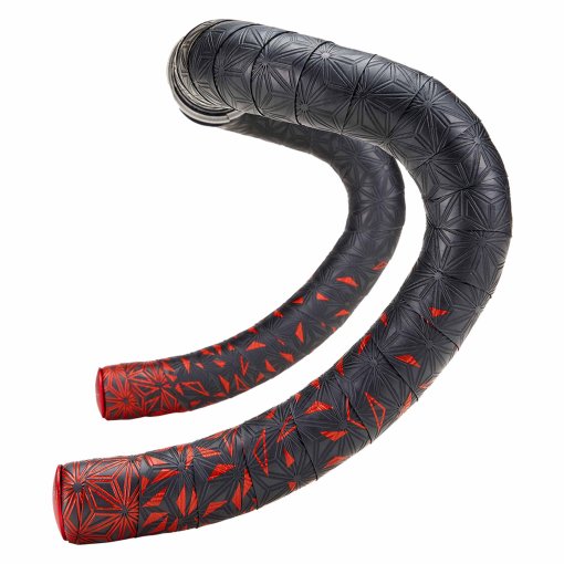 Picture of Supacaz Super Sticky Kush Star Fade Bar Tape - Red