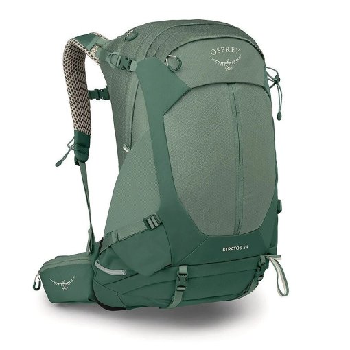 Produktbild von Osprey Stratos 34 Herren Wanderrucksack - Pine Leaf Green