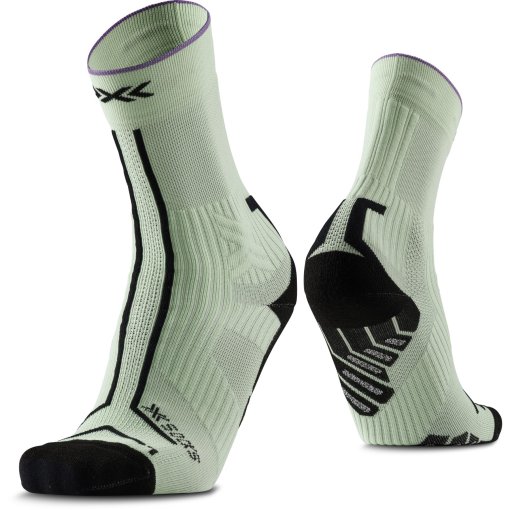 Photo produit de X-Socks Chaussettes - Trailrun Expert Crew - digital lime/x black