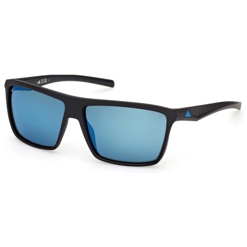 Photo produit de adidas Essentials ES0002 Glasses - matte black / blu mirror
