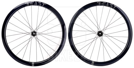 Produktbild von Beast Components | DT Swiss - RX40 | 240 - Laufradsatz - 28&quot; | Carbon | Clincher | Centerlock - 12x100mm | 12x142mm - XDR | UD black