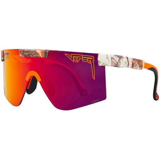 Foto de Pit Viper Gafas - The Original 2.0 - Wide - Actual Bush / HDPV Polarized Red