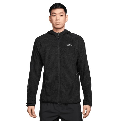 Foto de Nike Chaqueta de correr Hombre - Trail Dri-FIT Fleece - black/summit white HV2664-010