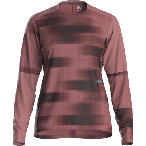 Productfoto van Ortovox Sequence Trail Damesshirt met lange mouwen - chestnut