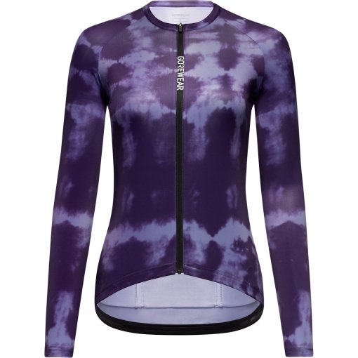 Productfoto van GOREWEAR Spinshift Fietsshirt met Lange Mouwen Dames - amethyst grey / purple indigo DFDE