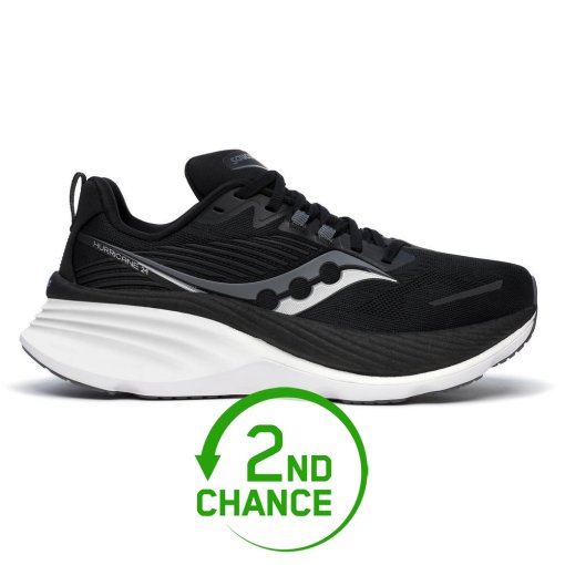 Image of Saucony Hurricane 24 Running Shoes Women - black/carbon - 2nd Choice