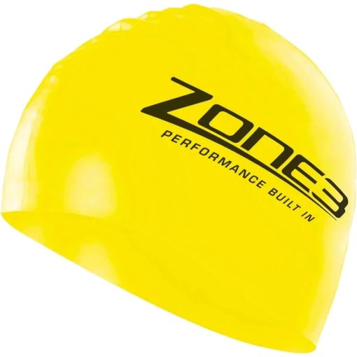 Foto de Zone3 Gorro Natación Silicona - Hi Vis Amarillo