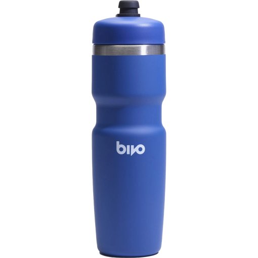 Photo produit de Bivo Trio Gourde Isotherme + Couvercle Gravity Flow - 620 ml - true blue