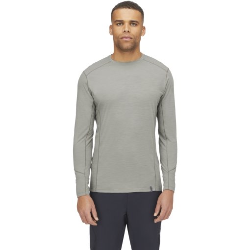Foto de Rab Camiseta de Manga Larga Hombre - Syncrino Base - stone