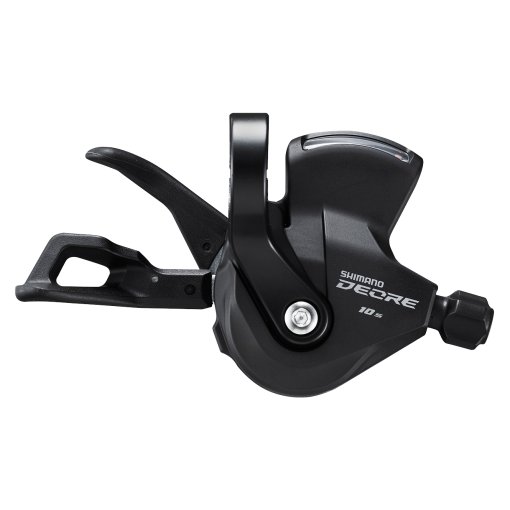 Immagine prodotto da Shimano Deore SL-M4100 Leva di Cambio Rapidfire Plus - con Indicatore di Marcia - 10 Velocità - destra