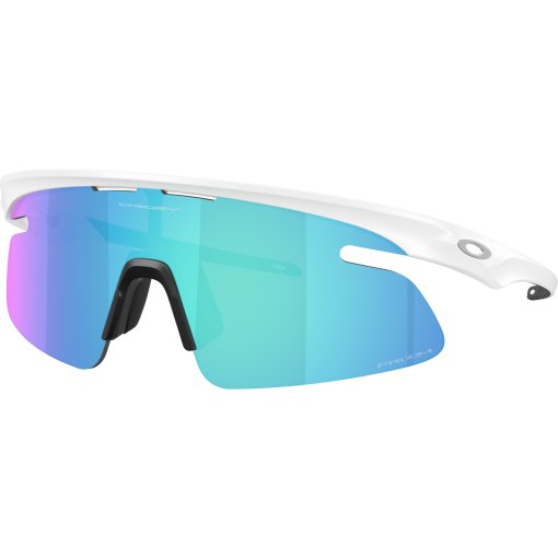 Foto de Oakley RSLV Lite Gafas - Matte White/Prizm Sapphire - OO9527D-0450