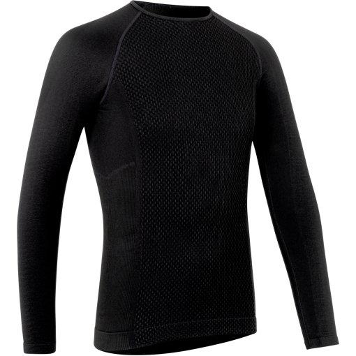 Foto de GripGrab Camiseta Interior Manga Larga Hombre - Expert 2 Thermal Seamless - Negro