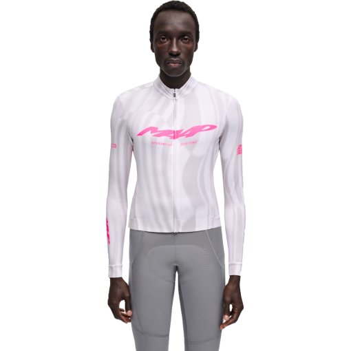 Foto de MAAP Halo Team Maillot térmico de manga larga para hombres - Halo static grey