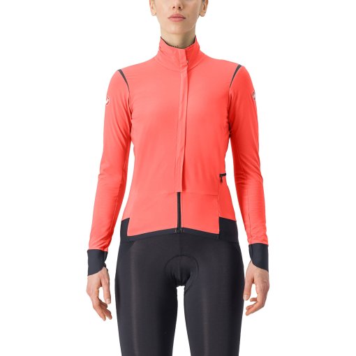 Foto de Castelli Chaqueta Mujer - Alpha Flight RoS - brilliant pink/black reflex 288