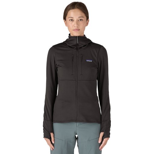 Foto de Patagonia Chaqueta con Capucha Mujer - R1 Thermal - negro
