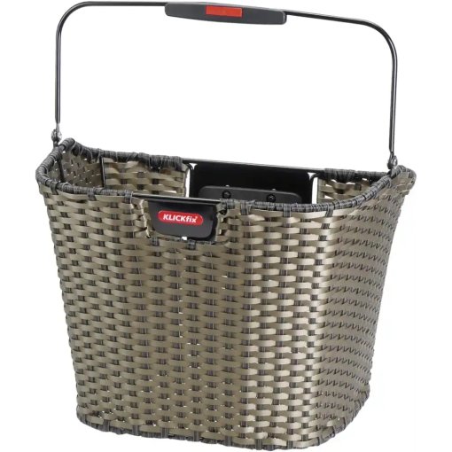 Foto de KLICKfix Cesta Bicicleta Structura - 16L - bronze