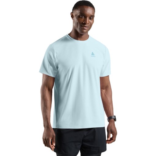 Picture of Odlo Zeroweight Chill-Tec Running T-Shirt 2.0 Men - baby blue
