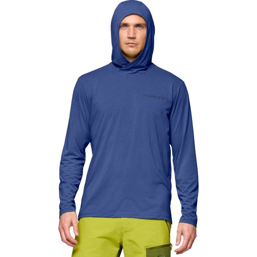 Productfoto van Norrona femund tech Capuchon Heren - Vintage Indigo