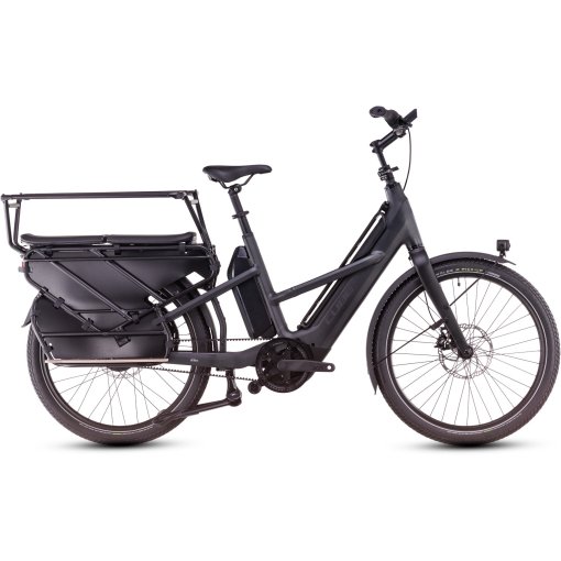 Immagine prodotto da CUBE Bici da Trasporto Elettrica - LONGTAIL HYBRID FAMILY 725 - 2025 - grey / reflex