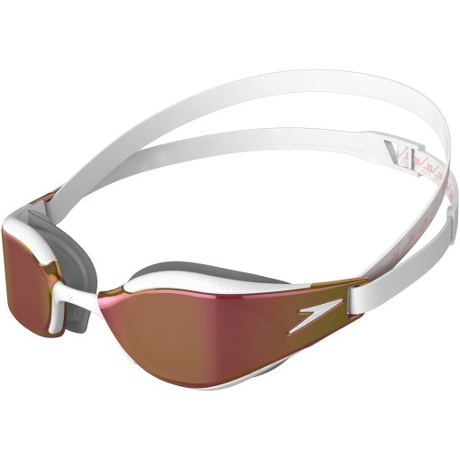 Produktbild von Speedo Fastskin Hyper Elite Mirror Schwimmbrille - white/oxid grey/rose gold