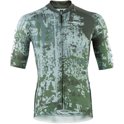 Productfoto van Nalini Bark Fietsshirt heren - green bark 4400