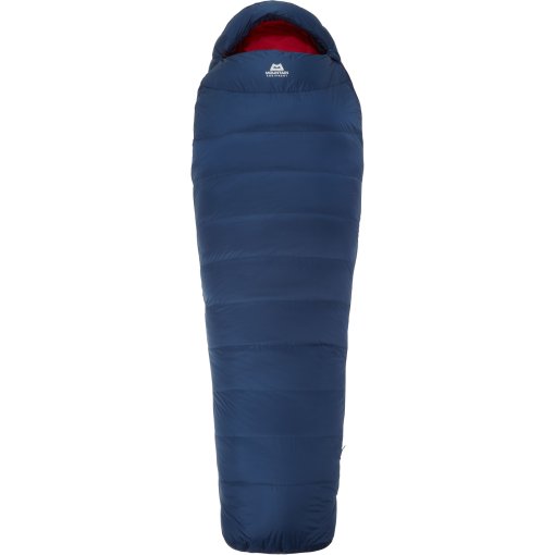 Foto de Mountain Equipment Saco de Dormir Mujer - Helium 250 Regular ME-006074 - cremallera izquierda - medieval blue